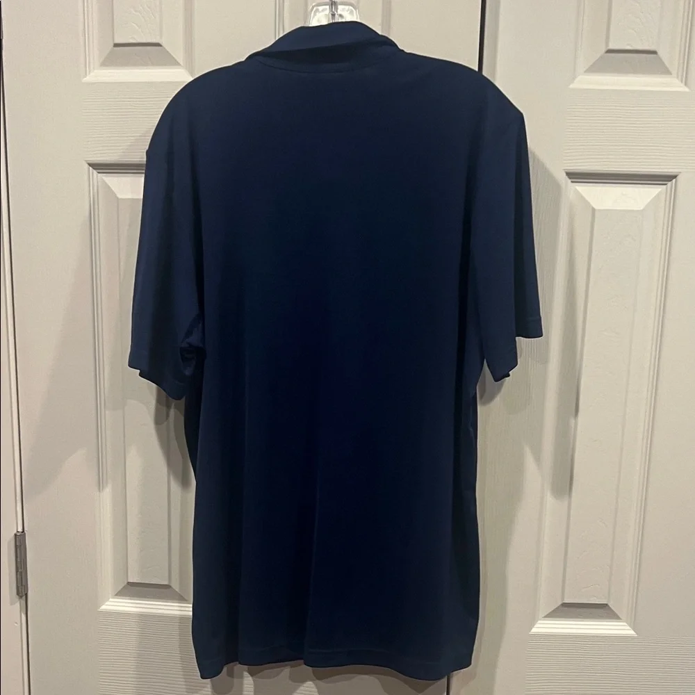 Adidas Dark Blue Men's Polo with Regis Athletics Logo